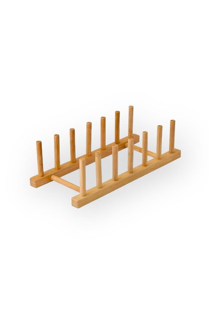Bambu Tabaklık Standı & Kitaplık & Düzenleyici &Organizer & Stand &Bulaşıklık &Raf