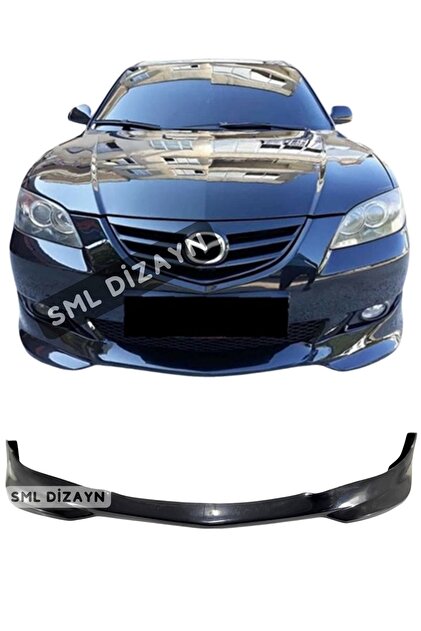 SML Dizayn Mazda 3 Ön Ek (PLASTİK) Boyasız Mazda 3 Ön-bodykit