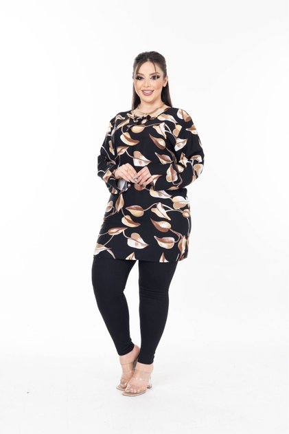 Women's Summer Woven Viscose Tunic