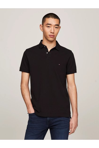 Erkek 1985 REGULAR POLO Polo T-Shirt-Siyah