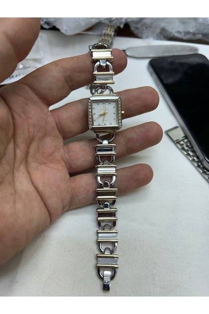 Vintage Women's Watch Alsaat Gold Silver