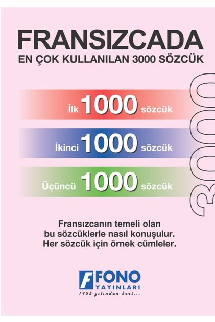 First 3000 Words in French
