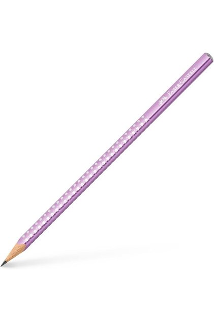 Молив Faber-Castell Sparkle Metallic - металик лилав