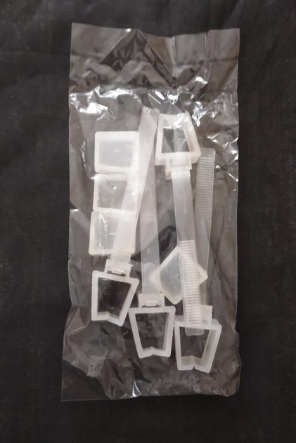 Rustic Curtain Cornice Rail Clamp and Cover Transparent Color 4 Pieces