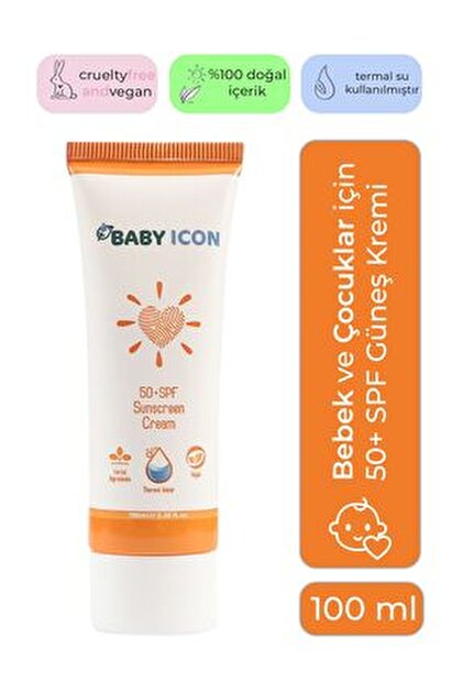 Baby İcon %100 Doğal Organik Vegan Yenidoğan Bebek Köpük Şampuanı