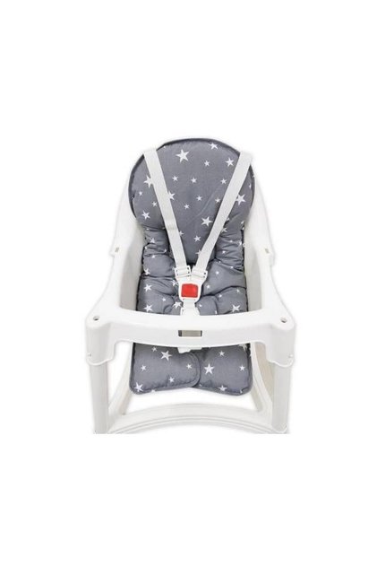 High Chair Cushion Art-150 Gray Star