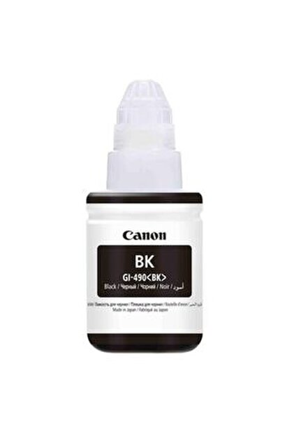 Canon GI-490BK Black Siyah Şişe Mürekkep G1411-2411-3411-4411