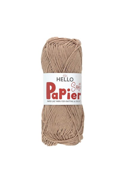 Soft Papier Paper Bag Knitted Yarn 100 Grams 100 Meters Taba P02