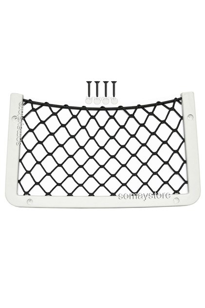 Beyaz Büyük Boy Eşya Filesi 35x20cm ( Fileleri İp ) Tekne-Karavan-Otomobil
