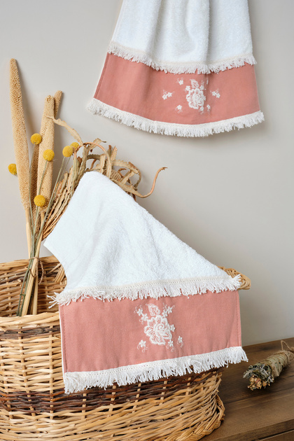Linea Floral Patterned Towel (50 X 90 cm)
