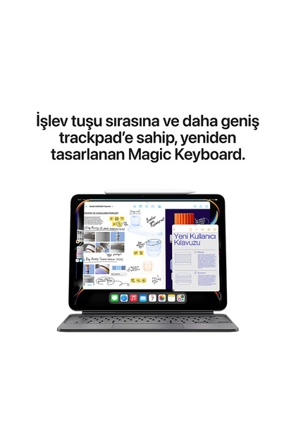 Apple 13 inç iPad Pro M4 WiFi + Cell 256 GB Tablet Gümüş MVXV3TU/A
