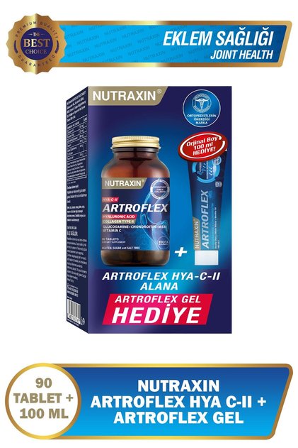 Artroflex - Hya C-ıı Glukozamin 90 Tablet Artroflex Jel Hediye