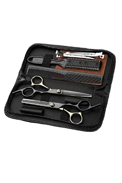 valkyrie 6 Parça 6 inç Ultra Profesyonel Deri Çantalı Berber