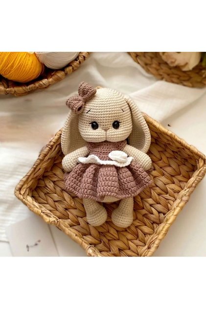 Amigurumi tavşan brown