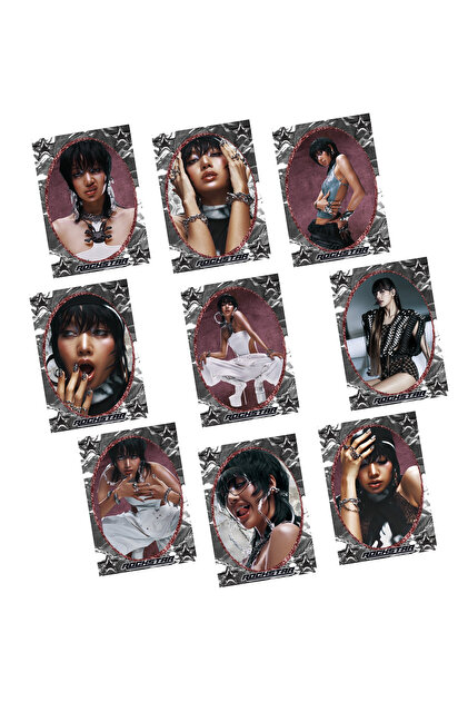 Güneş Kırtasiye Blackpink Lisa Rockstar Fotokart Set 9 Adet Kart