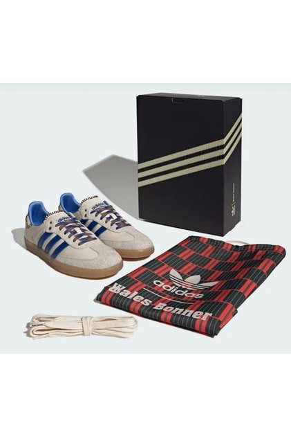 Samba Wales Bonner Clay Royal Blue Kadın Ayakkabı IH7756 - HYPECULTURE