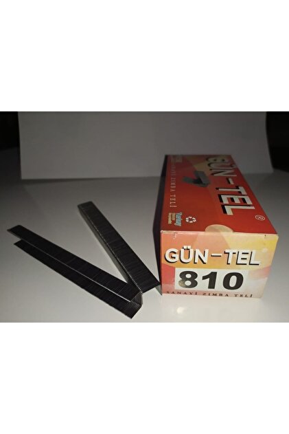 GÜN-TEL Gün - Tel Sanayi Tipi 810 Zımba Teli 1paket 4.000 Adet