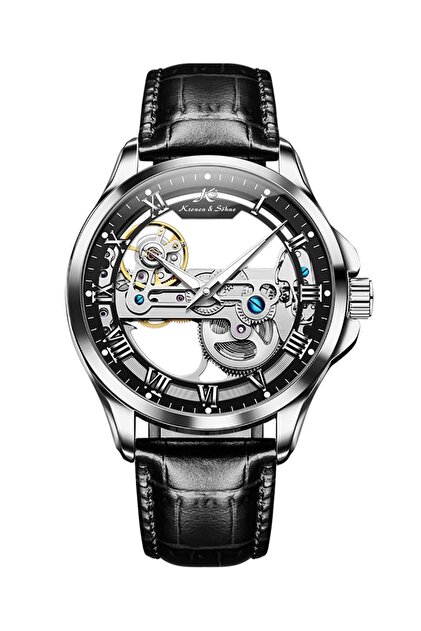 Kronen & Söhne Ks3001 Mekanik Otomatik Kurmalı Siyah Erkek Kol