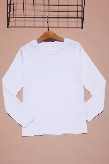 0 Hanorac basic cu guler rotund