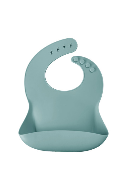Silikon Basics Önlük Aqua Green (6ay )