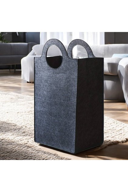 Kirli Çamaşır / Çocuk Oyuncak Sepeti Büyük Boy 70x40x30 cm Çok Amaçlı Saklama Sepeti
