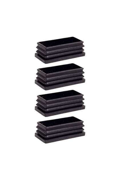 Adem Koç 40x80 Mm Plastik Dikdörtgen Içe Geçme Profil Tapası (kutu