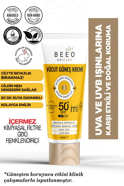 Apicare Body Sunscreen with Propolis