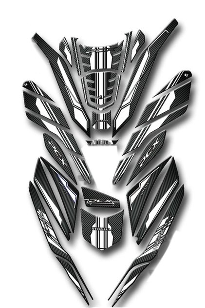 Honda Pcx 2021-23 Tank Pad Seti 33 Parça