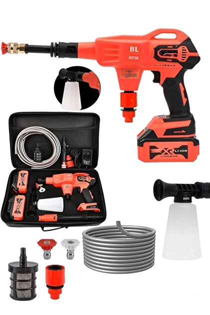 DYNAMİC MAX ALMAN 598 Vf 100 Bar Kömürsüz Şarjlı Oto Yıkama