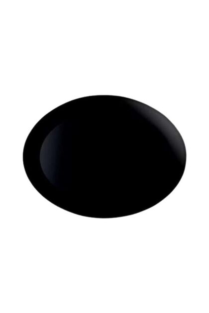 Diwali Noir Siyah Kayık Tabak 2li Set 33 CM