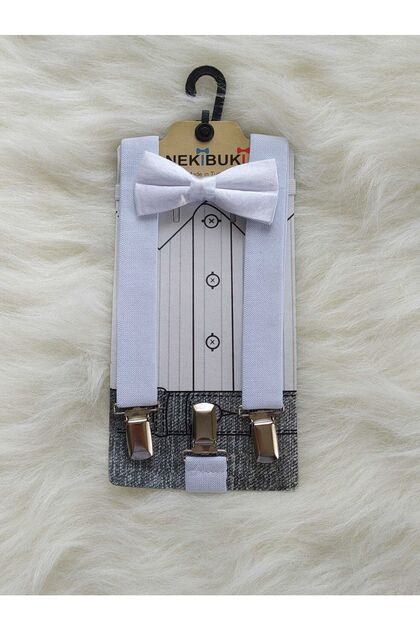 Suspender Bow Tie Set