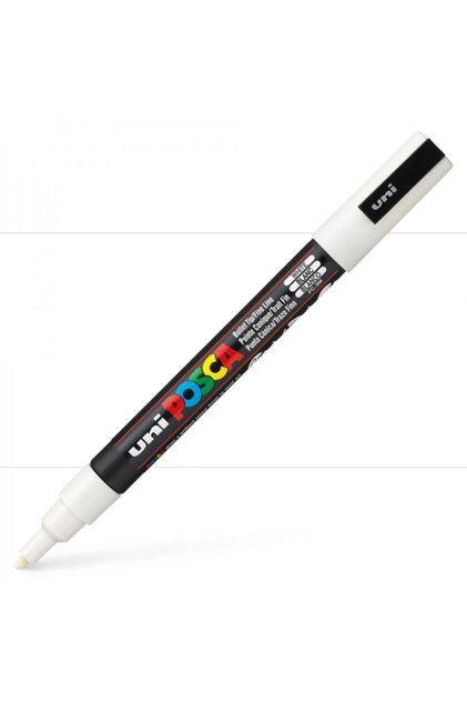 Posca Marker Pc-3m - 0.9-1.3mm White