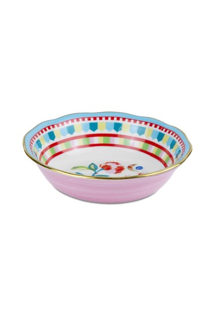 Mamma Mia Pembe Desenli Kase 18 Cm X 6,5 Cm