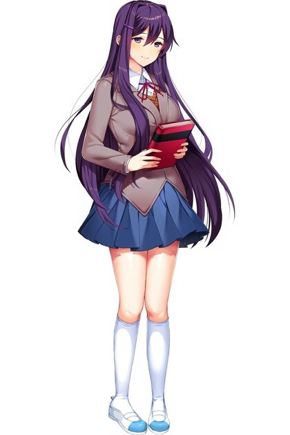 Anime- Yuri Doki Doki Patterned Hugging Pillow Case
