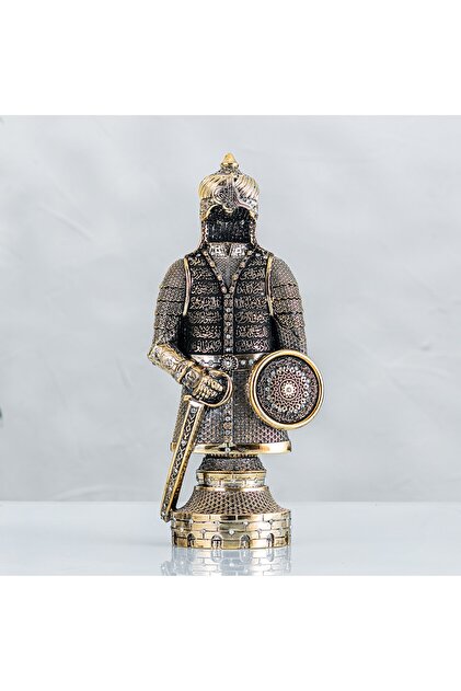 YAĞMUR CAN Fetih Zırh Ayetel Kürsi Işlemeli Altın Renk Ebat: 12 X