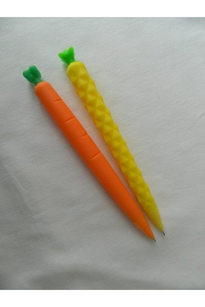 Pack of 2 Versatile Tip Pen 0.7 Carrot + Pineapple