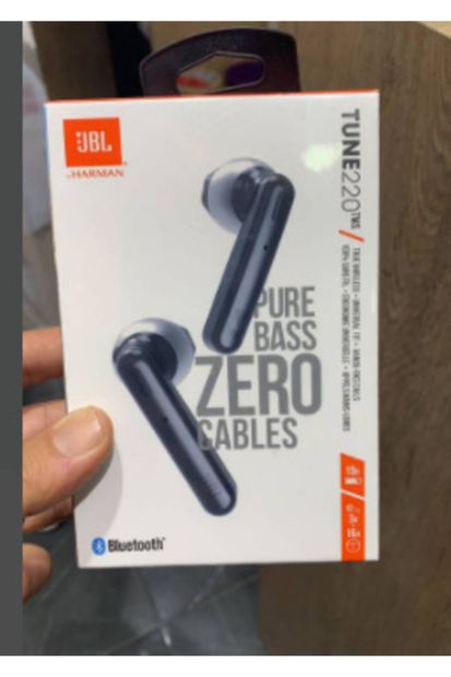 Genel Markalar Jbl Tune 220 Tws Kablosuz Kulak Içi Bluetooth Kulaklık - Siyah - 7