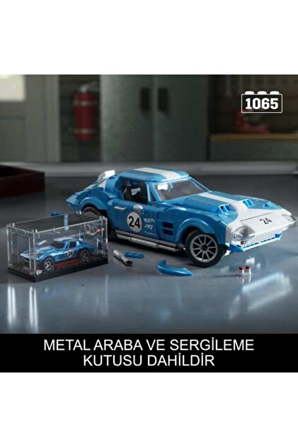 Mega ™ Hot Wheels® '63 Corvette Grand Sport Koleksiyonluk yarış