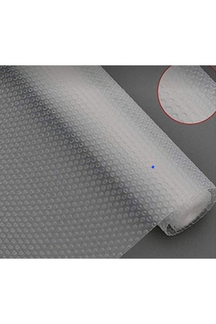 Mg Home 45 سم × 1 متر... غطاء رف شفاف مضاد للانزلاق لدرج الثلاجة والثلاجة الداخلية من مادة إيفا المقاومة للانزلاق