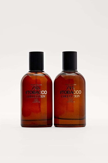 zara tobacco collection perfume Zara Tobacco Intense Dark Exclusıve 100 ml + Rich Warm Additive Edt 100 ml  Men's Perfume- Trendyol