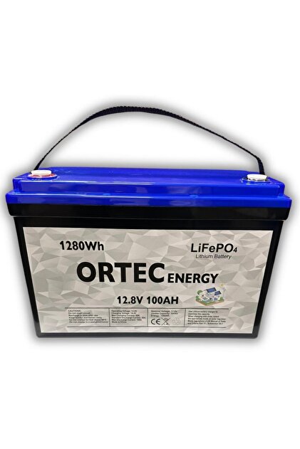 Ortec 12.8V 100AH LiFePO4 Lityum Akü 1280Wh - Fiyatı, Yorumları