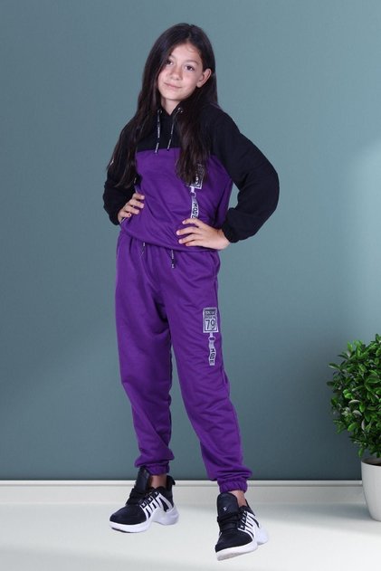 Boys' Round Neck 3-Piece Printed Tracksuit Set