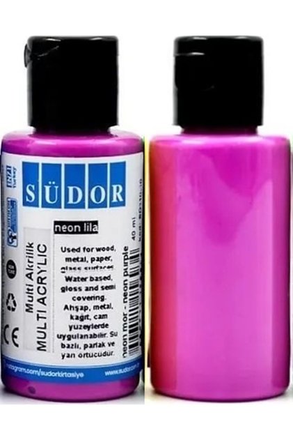 Multi Akrilik Boya Südor Monalisa Fosforlu 40 ml - 1 Şişe