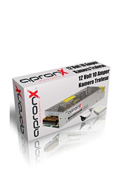 APRONX 12v 15a Adaptör 12 Volt 15 Amper Metal Kasa Adaptör