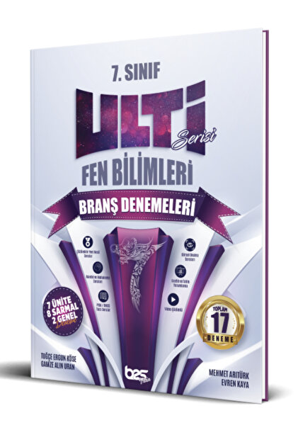 Bes Yayınları BES 7. Sınıf Ulti Fen Bilimleri Branş Denemeleri