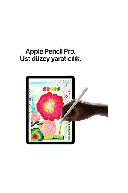 Apple 13 inç iPad Air M2 Wi Fi + Cell 128 GB Tablet Mavi MV6R3TU/A