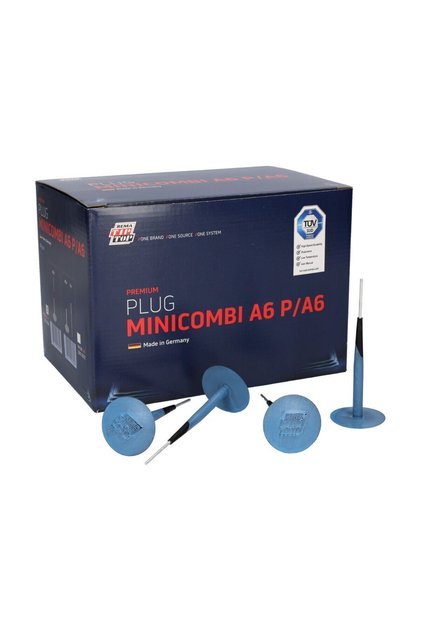 TİP TOP MANTAR YAMA MINICOMBI A6/ P6 OTOMOBİL LASTİK ONARIM MANTAR YAMA 40 ADET