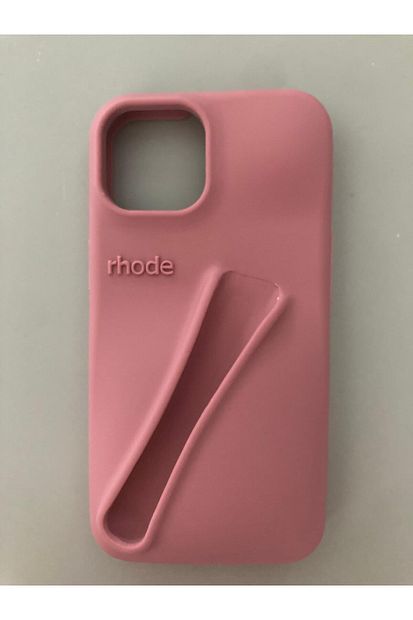 Newon İphone 15 Salty Tan Rhode Lip Case Logolu Telefon