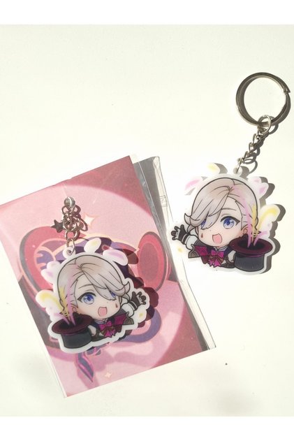 Genshin Impact Lyney Bag Ornament/Keychain (1 Pcs)