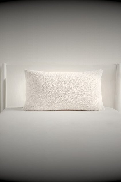 Rectangular Plush Teddy Decorative Pillow Cushion Case 35x55